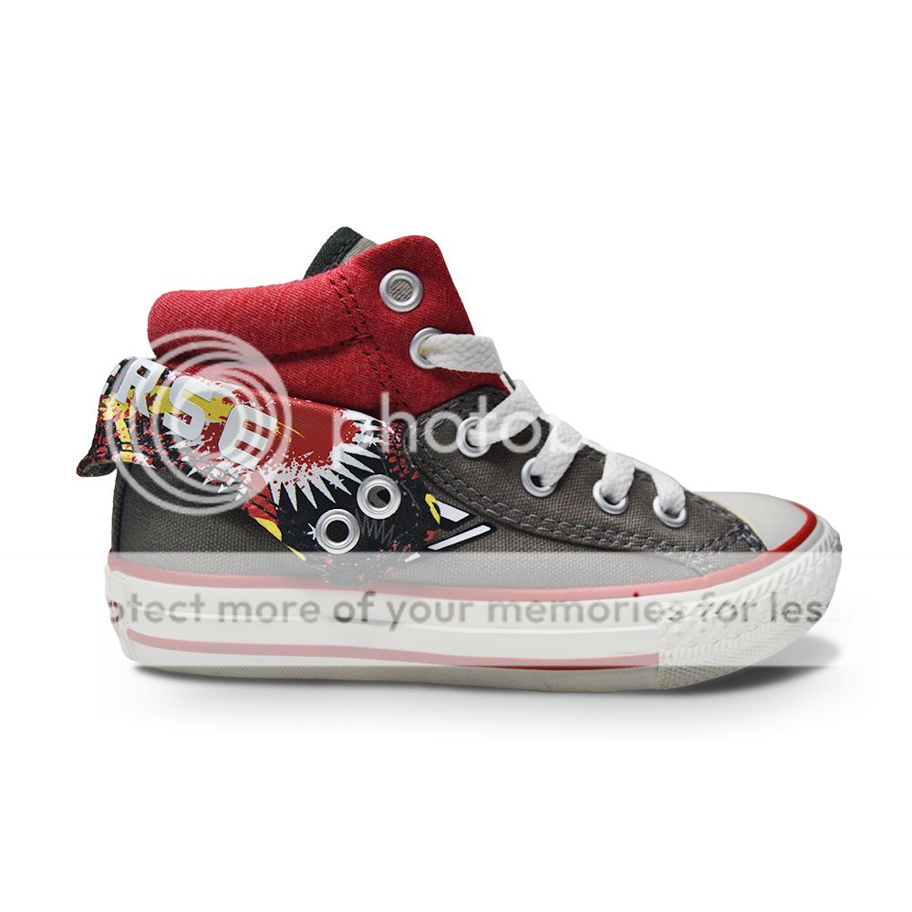 Converse CT Padded Collar 2 PC2 Mid 335177C Charcoal/Red