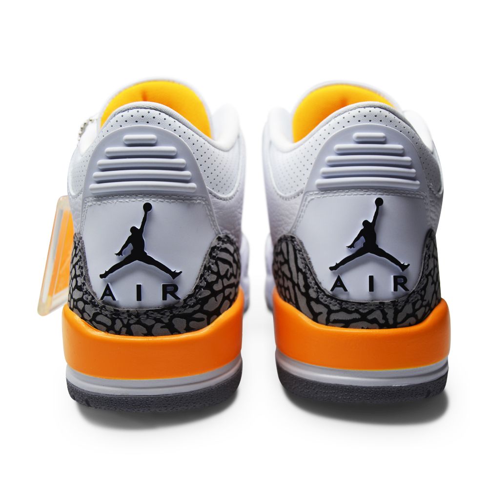 Womens Nike Air Jordan 3 Retro Ck9246 108 White Black Laser Orange Ebay
