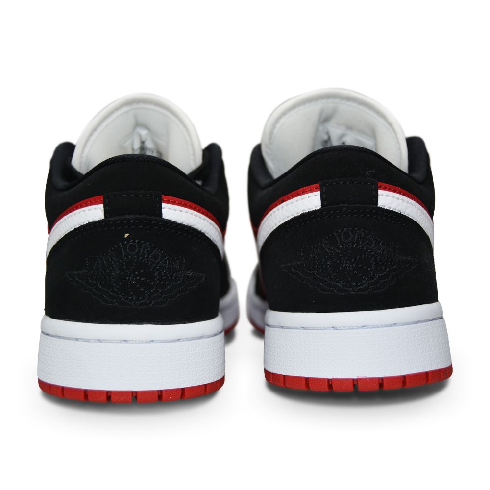 Womens Nike Air Jordan 1 Low Dc0774 016 Black White Gym Red Ebay