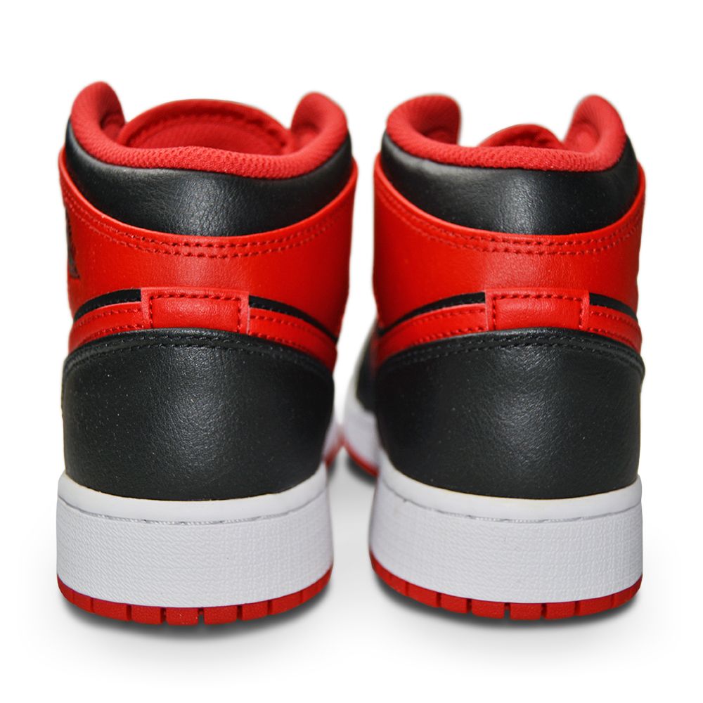 Juniors Nike Air Jordan 1 Mid 'Alternate Bred' (GS) DQ8423