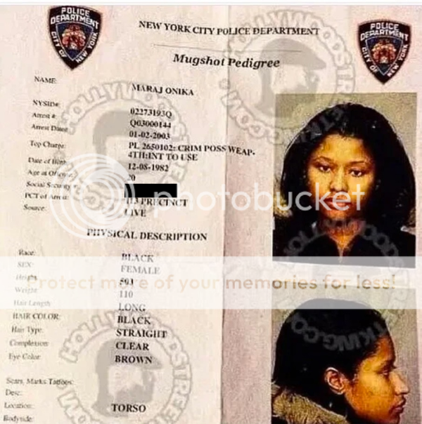 nickiminajmugshot