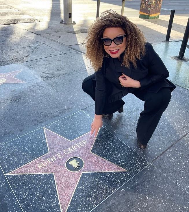 Oscar Winner Ruth E. Carter Makes History As The 1st Black Costume Designer To Receive A Star On The Hollywood Walk of Fame