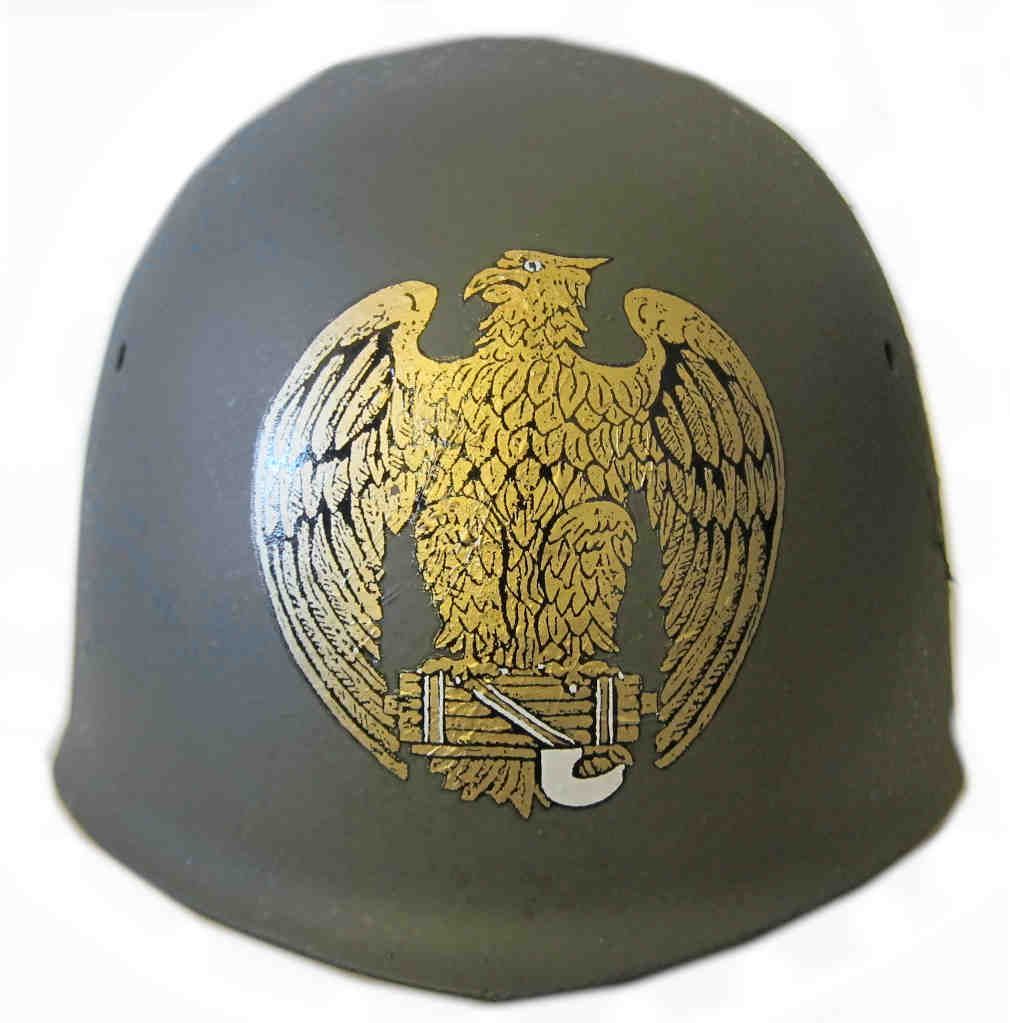 Italian MVSN Generals Helmet Decal WW2