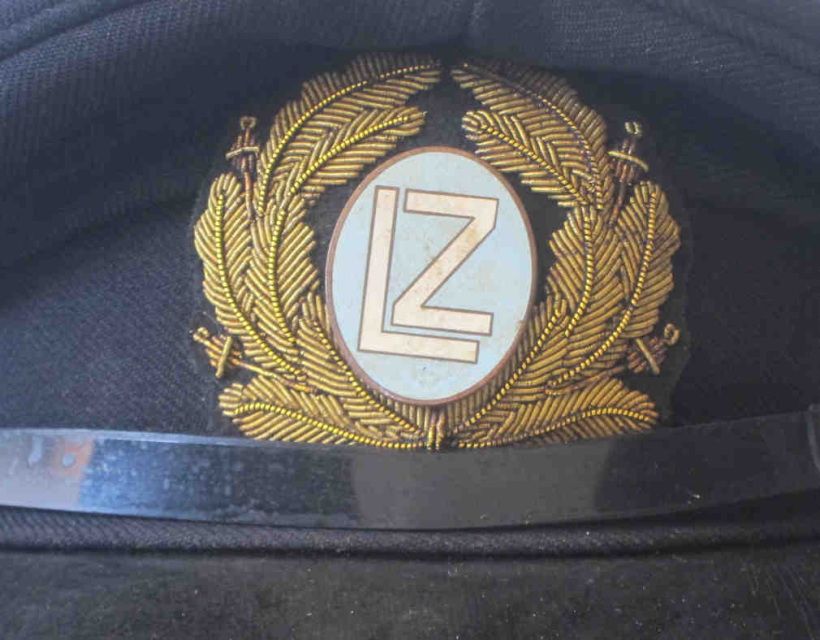 Zeppelin Officers Hat Badge LZ