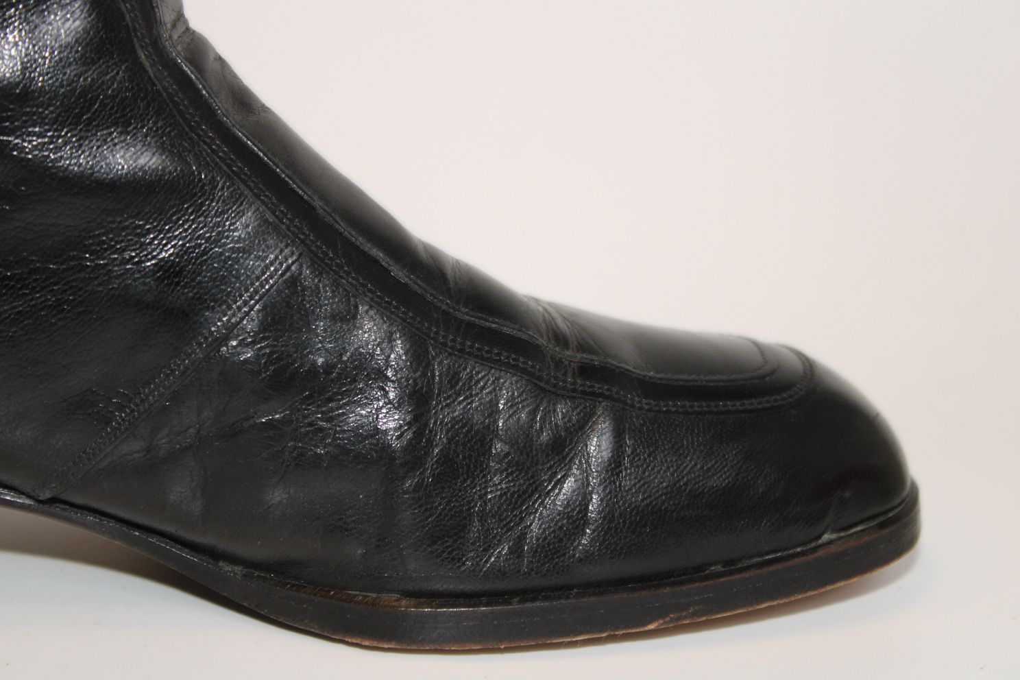 zip formal shoes for men