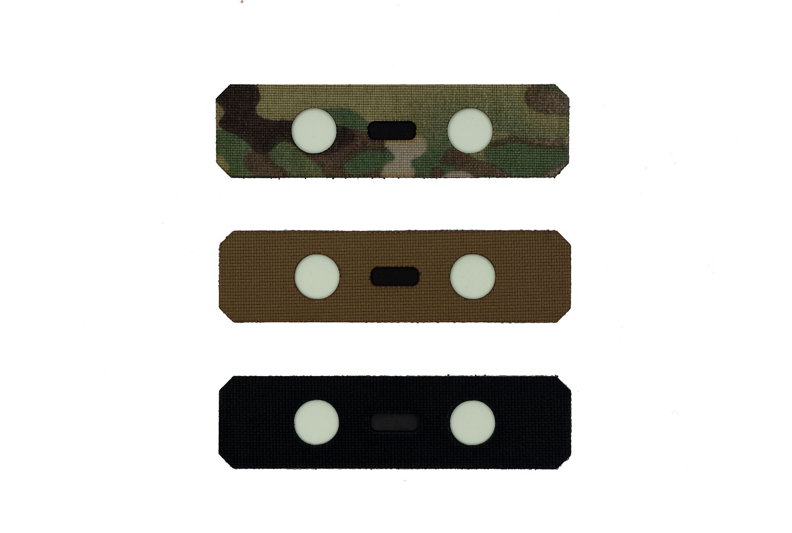 Tactical cats eyes-Military-VIRTUS Helmet-Lumineyes Panels-IR Reflective