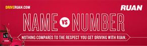 Ruan Name v Number header