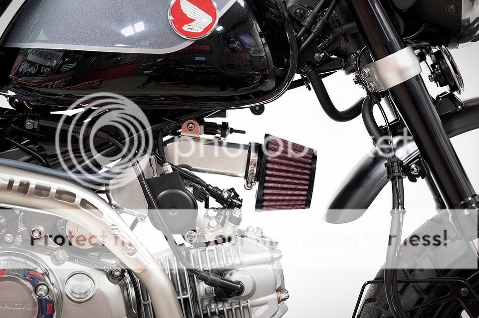 All new billet intakes for the 2022+ Monkey! Honda Grom