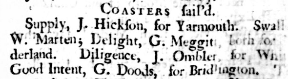 1752 March 3rd Manchester Mercury