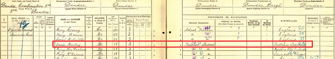 1911_Census_Jessie_Veronica_Mirley