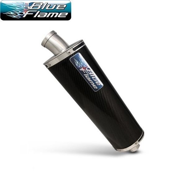 Honda VFR800 X CROSSRUNNER 2011-2019 BLUEFLAME CARBON SINGLE PORT EXHAUST SILENCER