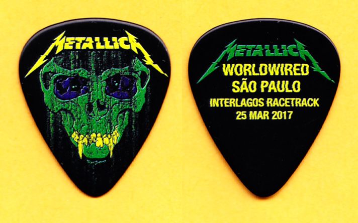 Metallica Brazil Pick