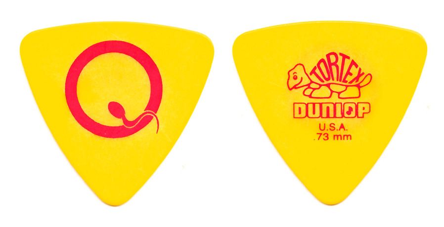 QOTSA Yellow Red Pick
