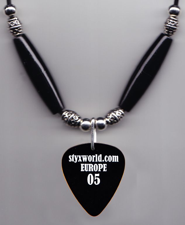 Styx TS 2005 Black Necklace - Back