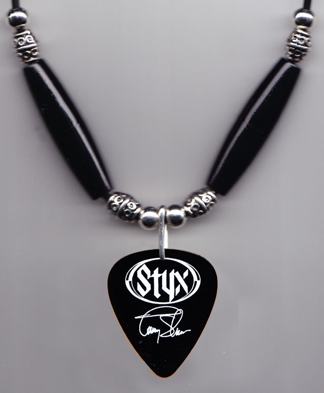 Styx TS 2005 Black Necklace - Closeup