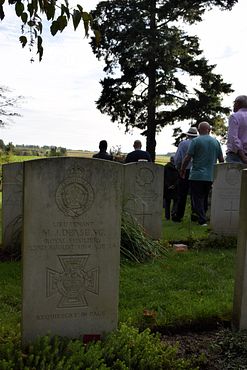 1st VC, and last man dead in WWI
