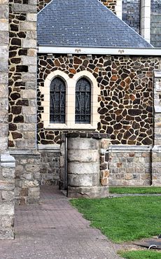 Men's toilet, outside Messines Church - where Hitler had been a patient in the crypt when injured in 1914 (5)