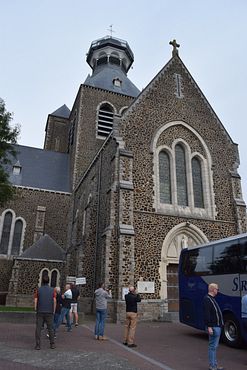 Messines Church - where Hitler had been a patient in the crypt when injured in 1914 (2)