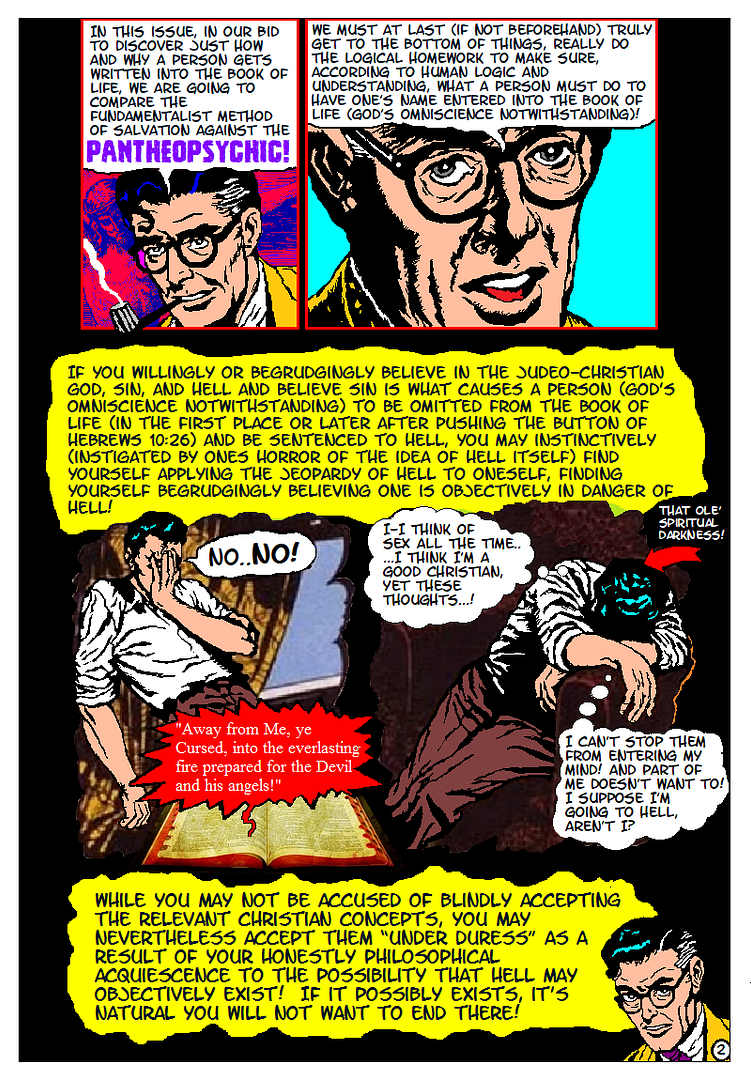 Pantheopsychic Comics Issue 2: YE ARE UNDER A CURSE!!! (COMPLETE ISSUE) The_Gospel_of_The_Undamned_Comic_Page_2
