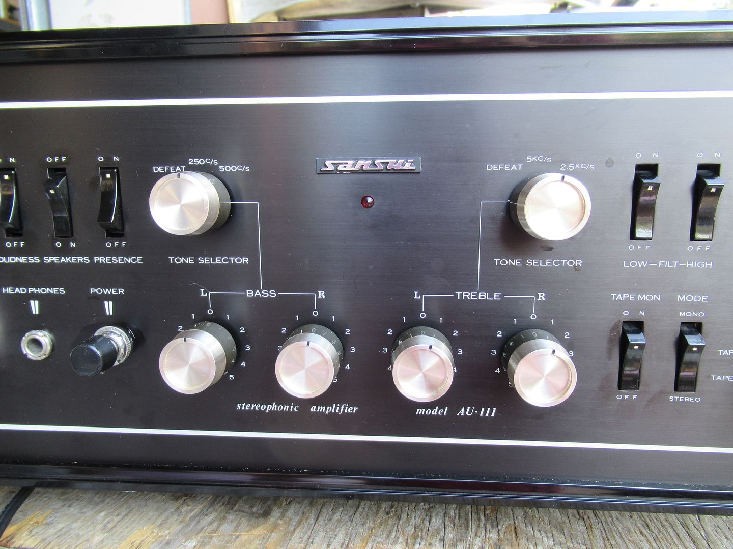 1 Sansui stereo intergrated tube amplifier for JBL or Altec EV or