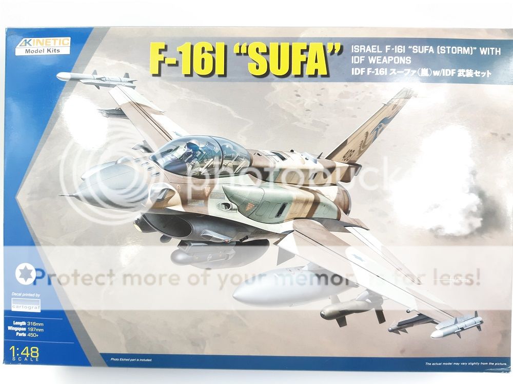 1/48 Kinetic F-16I Sufa - The Bat Squadron 2007 - Aircraft