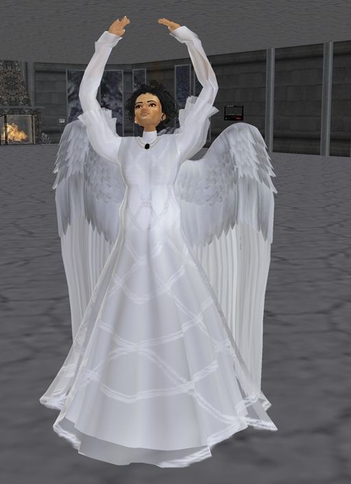 angel dress front pb