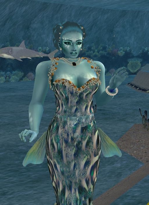 teal mermaid skin pb