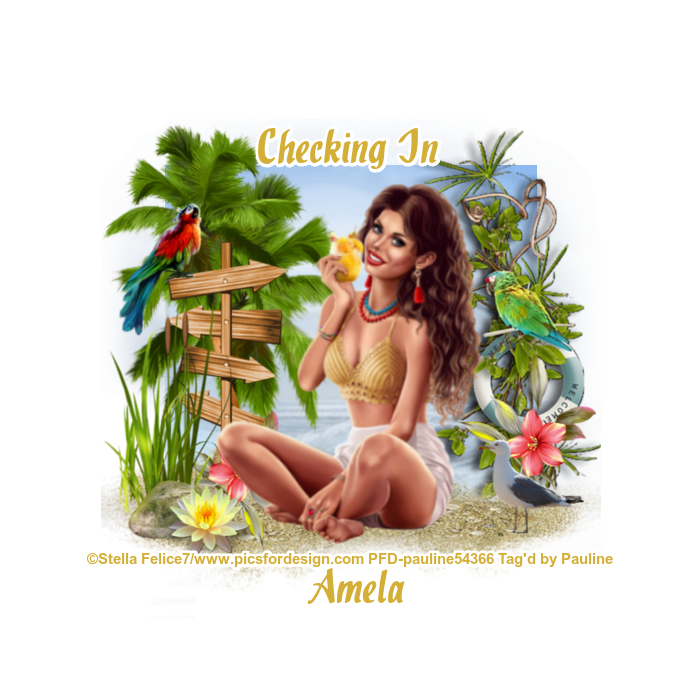 Good Morning Non-taggers!! • August 2023  Stella-Felice7-Sweet-Peach-Checking-In-amela