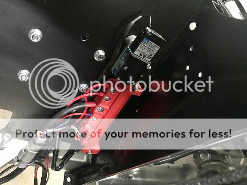 Output wiring into MSD Solid State Relay. Holley Performance Products