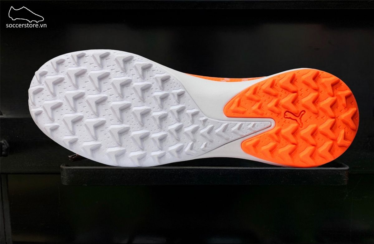Puma Ultra Match TT TF màu cam trắng-107220-01