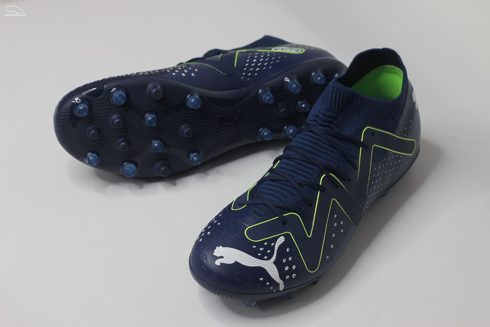 Puma Future Match MG Gear Up pack màu xanh Persian Blue 107373-03