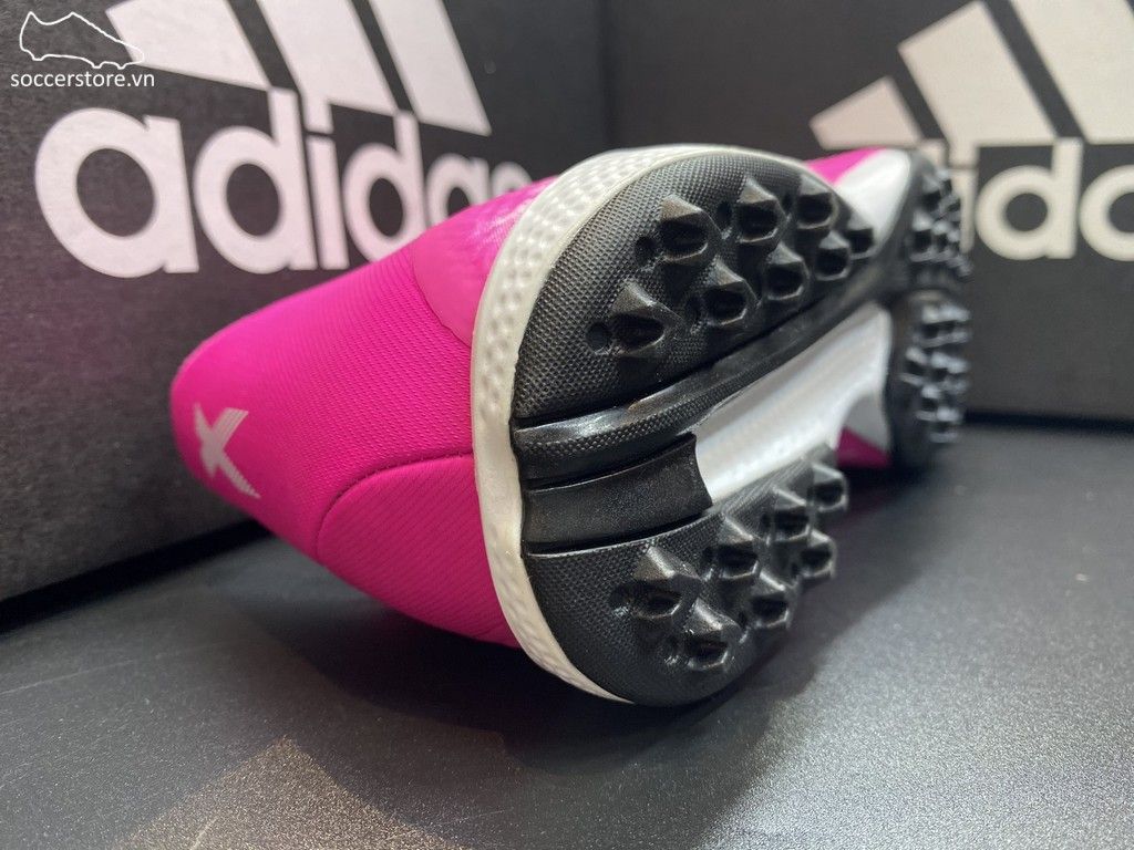Adidas X 19.3 Laceless TF Uniforia Pack 2020- Shock Pink/ White/ Black EG7175
