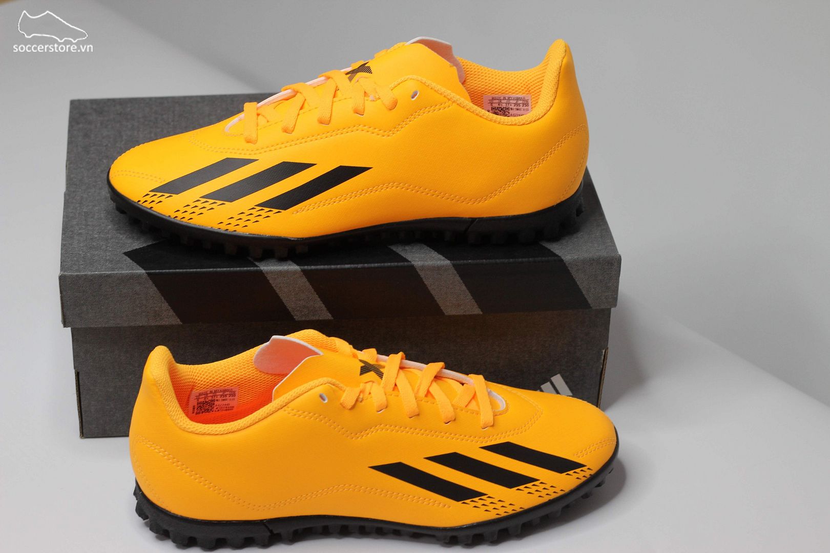 Adidas X Speedportal .4 TF Junior Heatspawn pack màu solar gold GZ2448