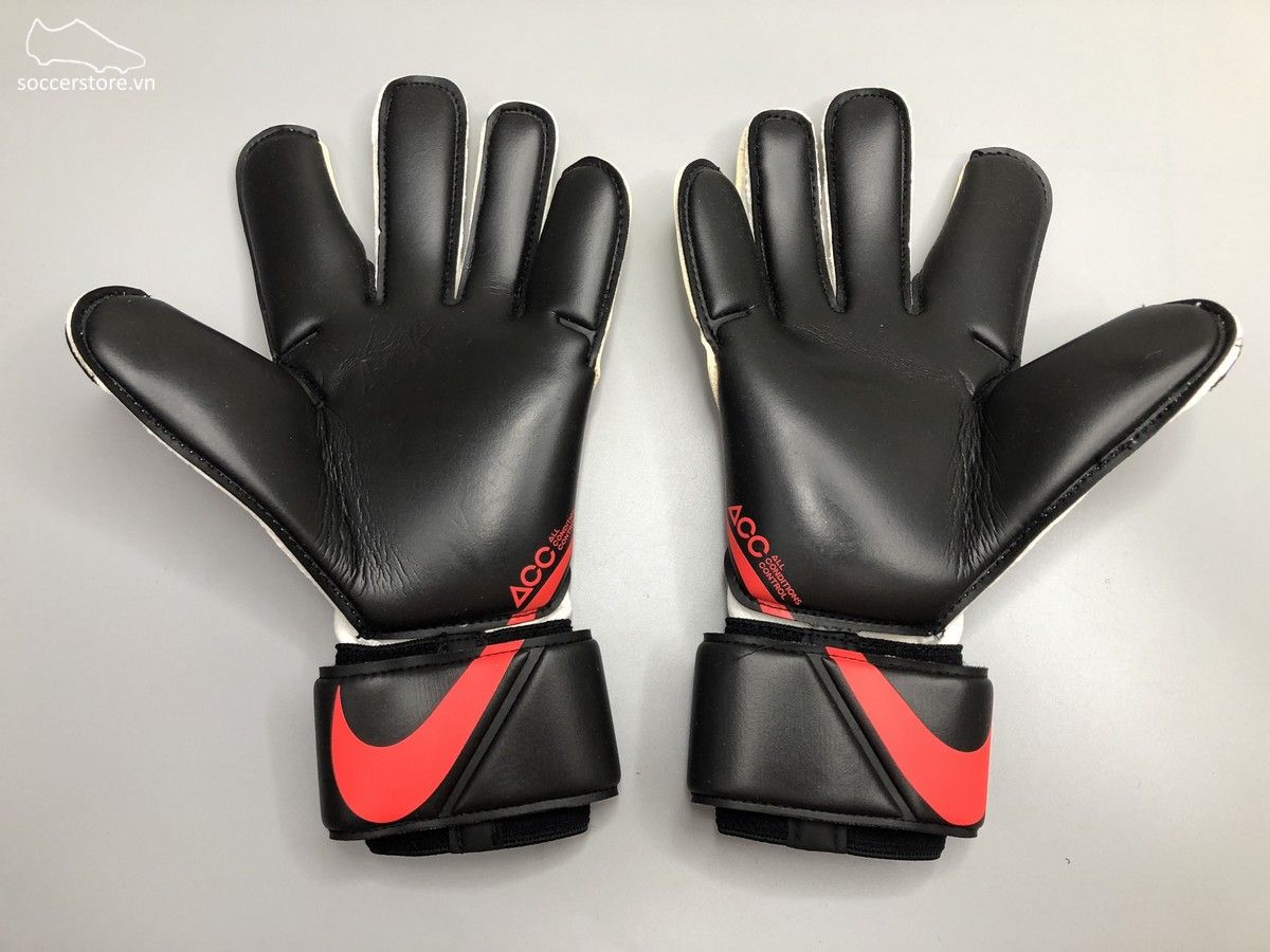 Găng tay thủ môn Nike Vapor Grip 3 GK Gloves màu trắng đen CN5650-101