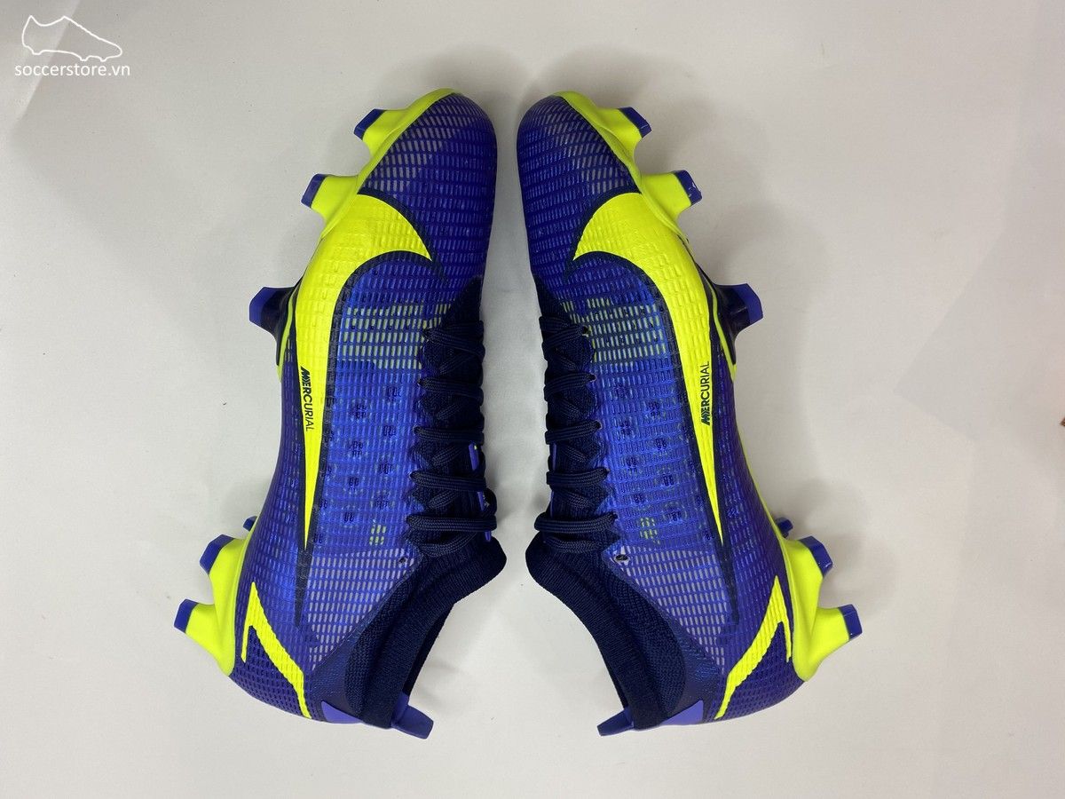 Nike Mecurial Vapor 14 Pro FG Recharge pack màu xanh dương - CU5693-574