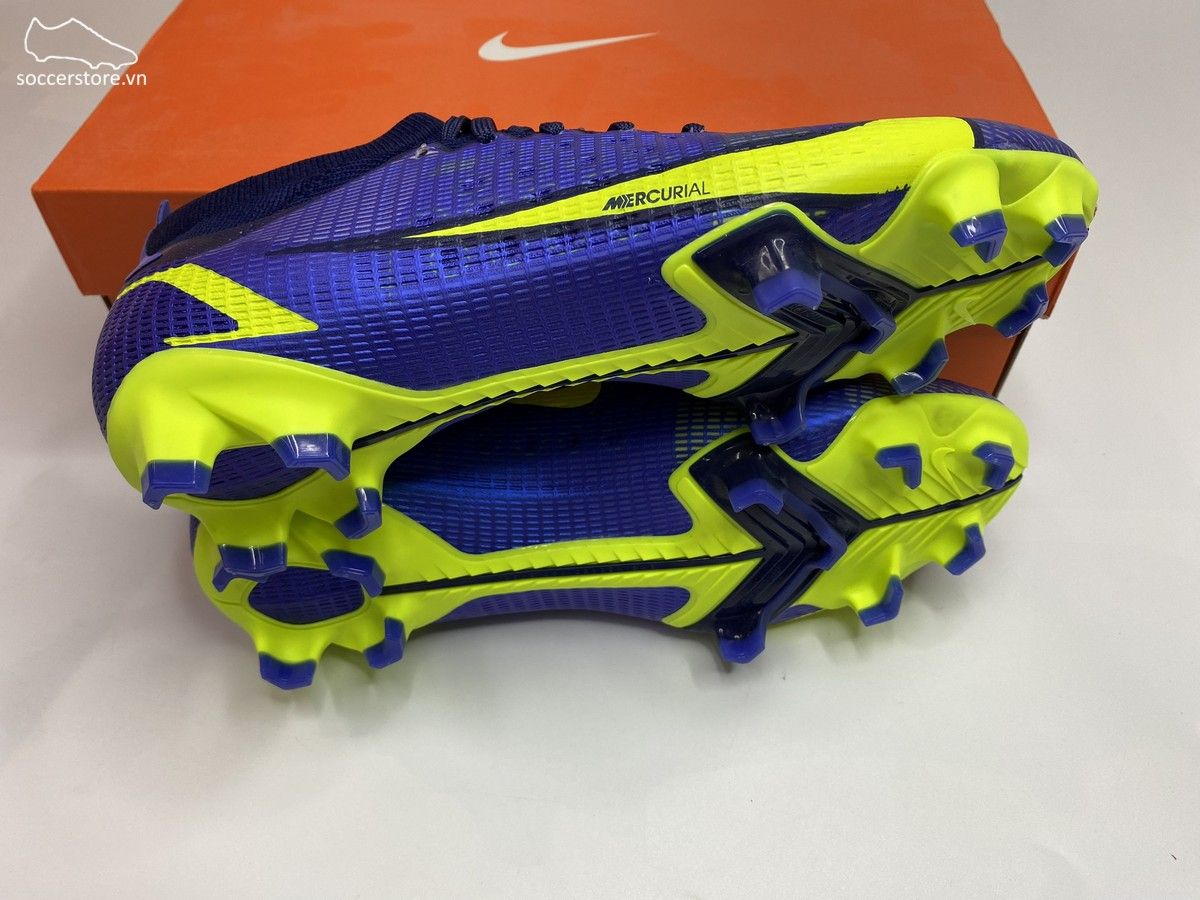 Nike Mecurial Vapor 14 Pro FG Recharge pack màu xanh dương - CU5693-574