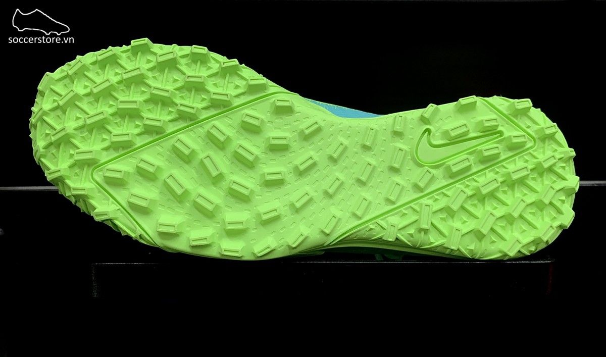 Nike MercDynamic Turquoise/ Lime Glow urial Vapor 14 Academy TF kids Impulse pack- CV0822-403