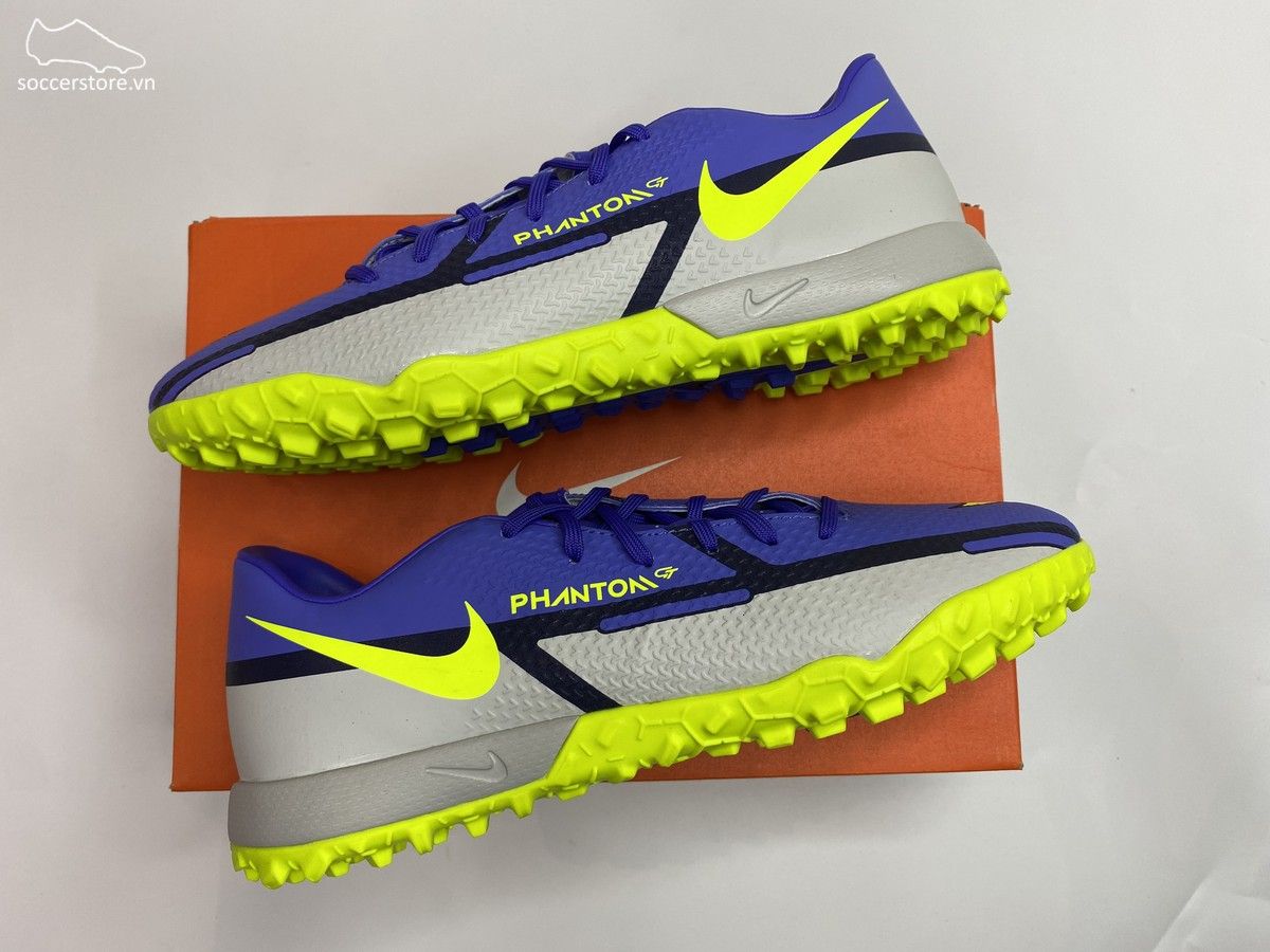 Nike Phantom GT2 Academy TF màu xanh tím - DC0803-570