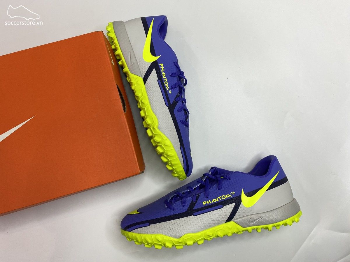 Nike Phantom GT2 Academy TF màu xanh tím - DC0803-570