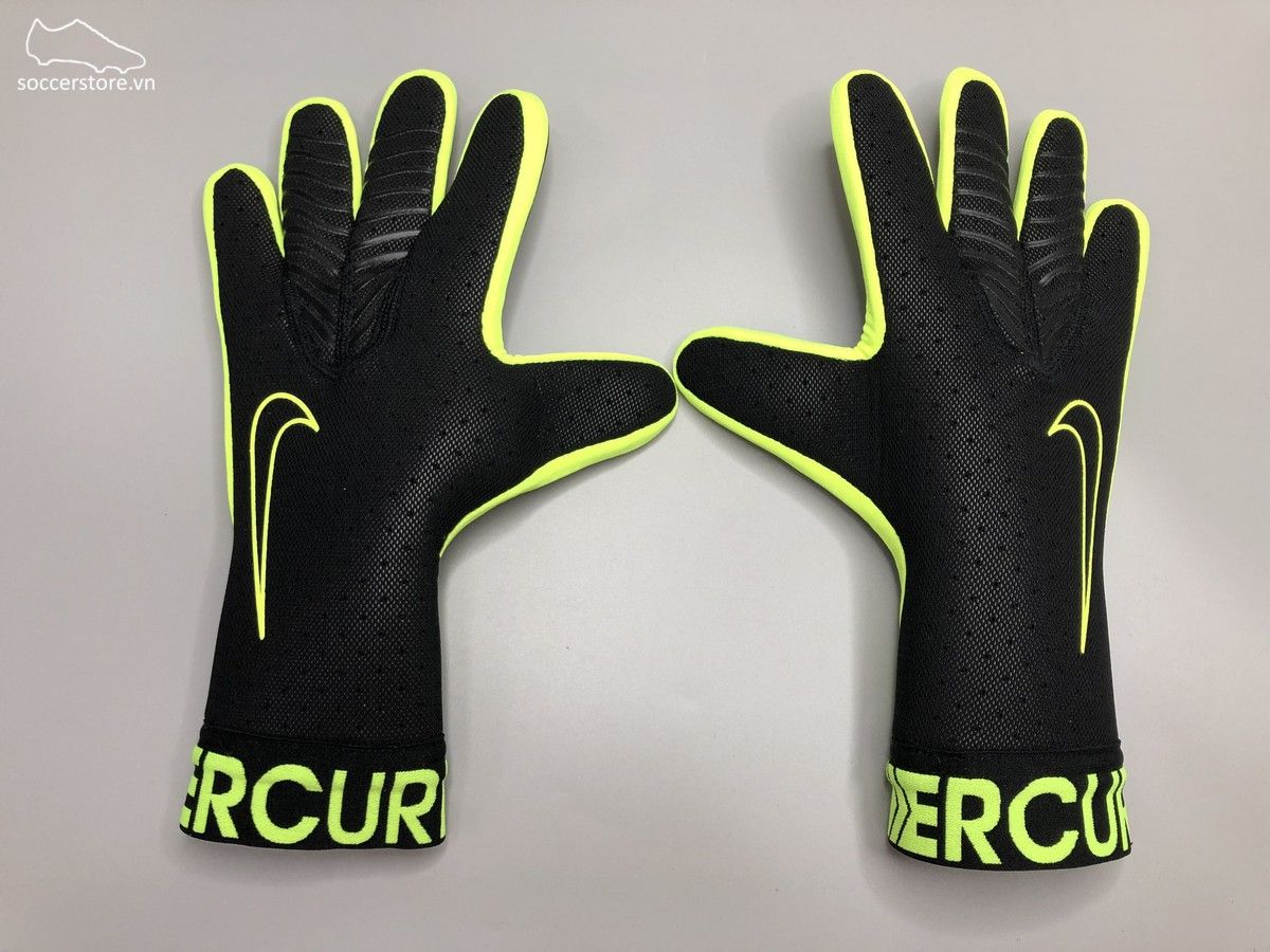 Nike Mercurial Touch Elite GK Gloves- màu đen chuối - DC1980-013