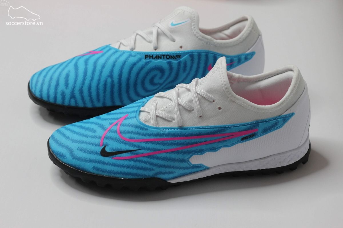 Nike Phantom GX Pro TF React màu xanh trắng- Blast pack DD9466-446