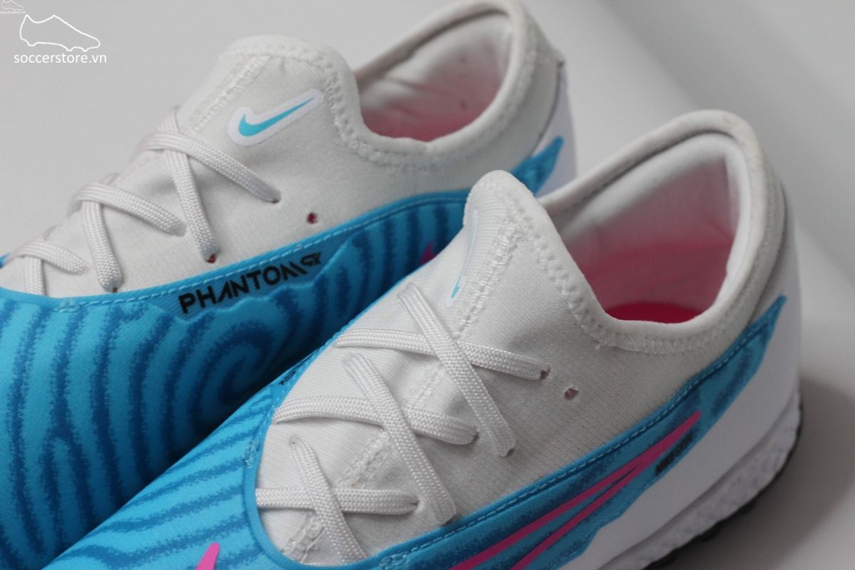 Nike Phantom GX Pro TF React màu xanh trắng- Blast pack DD9466-446