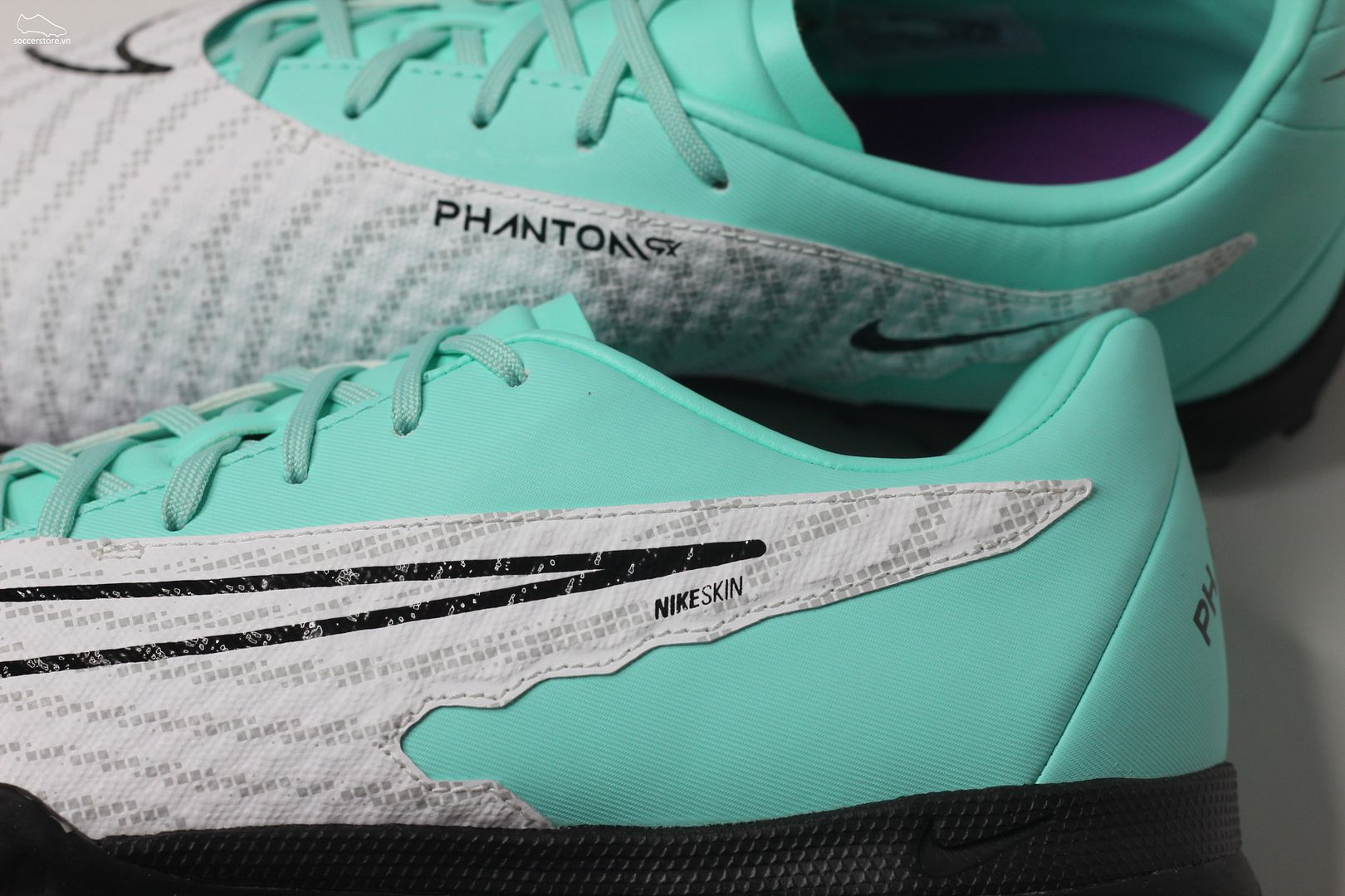Nike Phantom GX Academy TF Peak Ready pack màu xanh mint DD9477-300