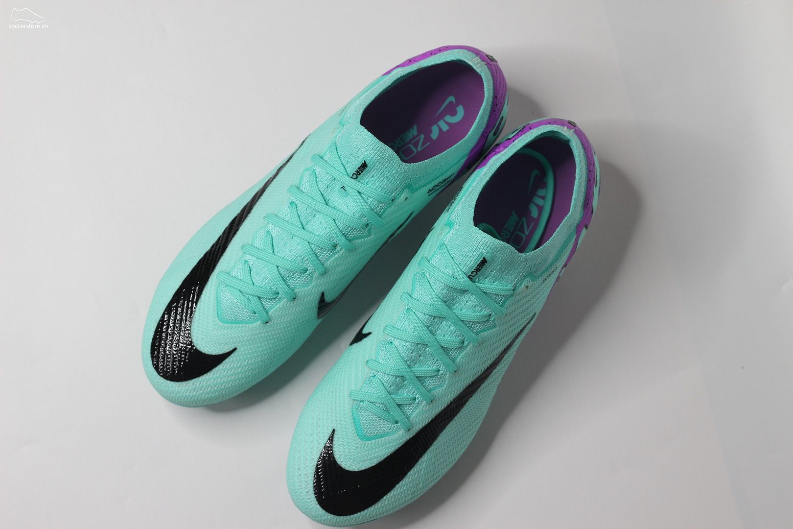 Nike Mercurial Vapor 15 Elite FG Air Zoom màu xanh mint – Peak Ready pack DJ4978-300