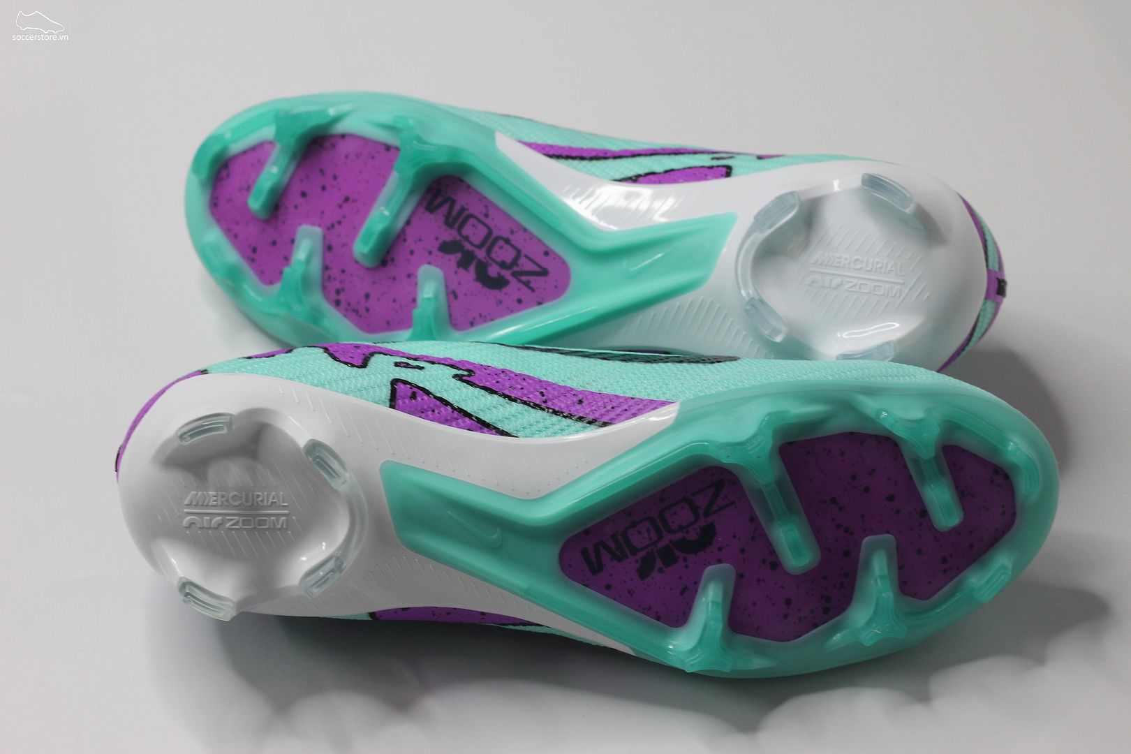 Nike Mercurial Vapor 15 Elite FG Air Zoom màu xanh mint – Peak Ready pack DJ4978-300