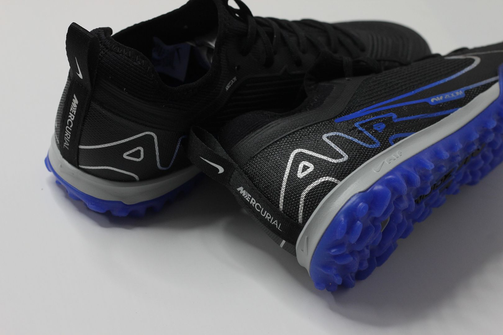 Nike Mercurial Vapor 15 Pro TF Air Zoom màu đen xanh DJ5605-040