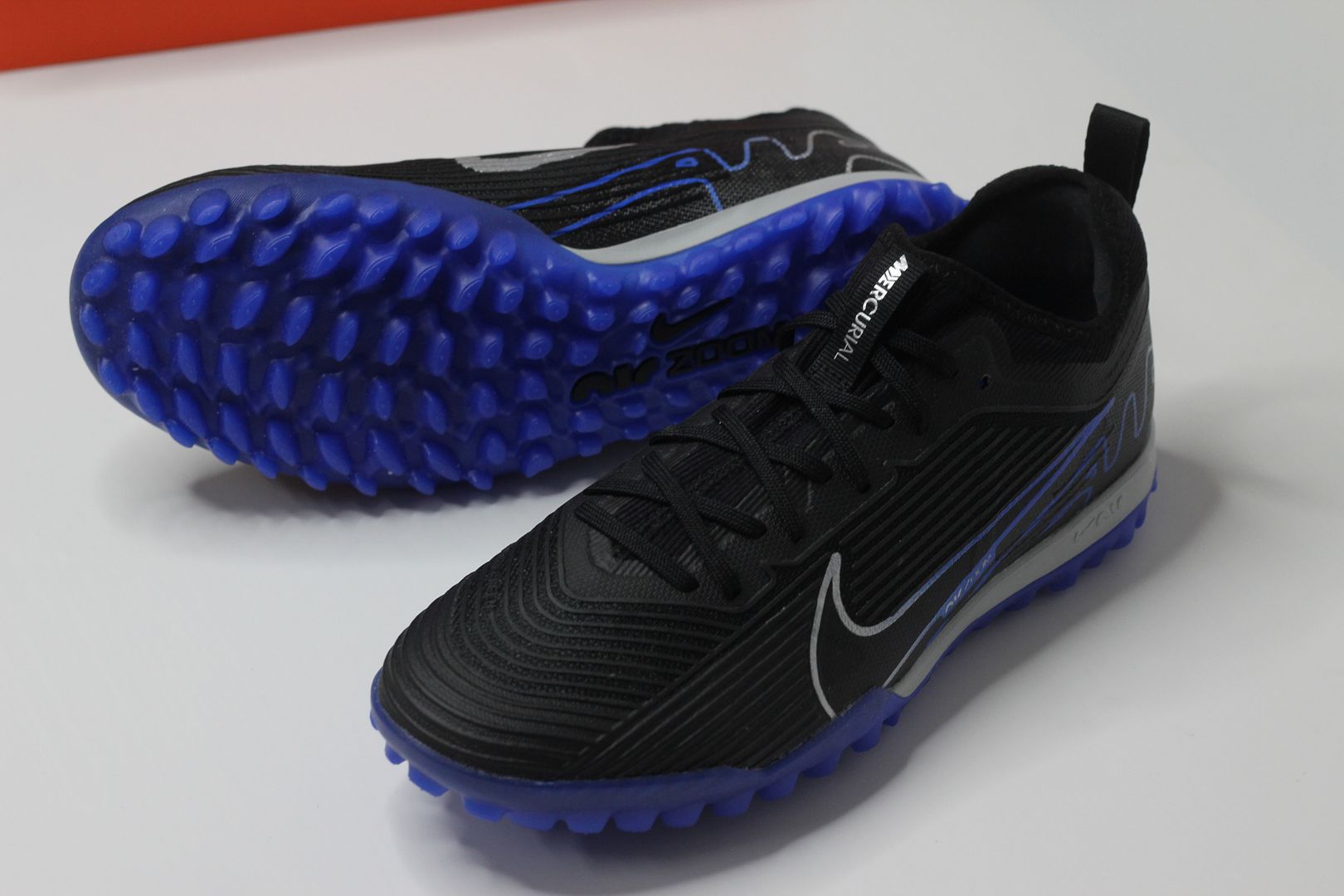 Nike Mercurial Vapor 15 Pro TF Air Zoom màu đen xanh DJ5605-040
