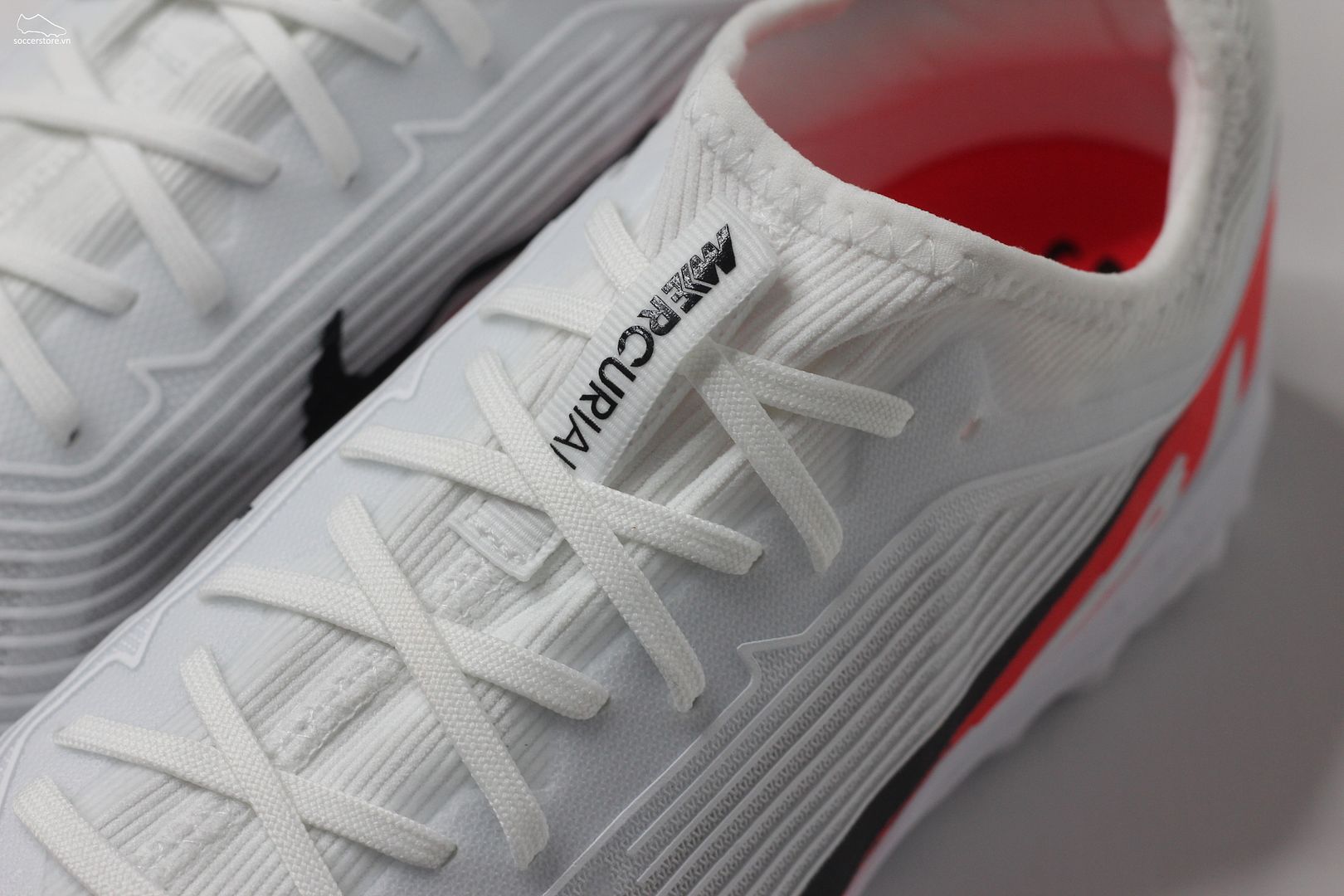Nike Mercurial Vapor 15 Pro TF Air Zoom trắng đỏ- Ready pack DJ5605-600