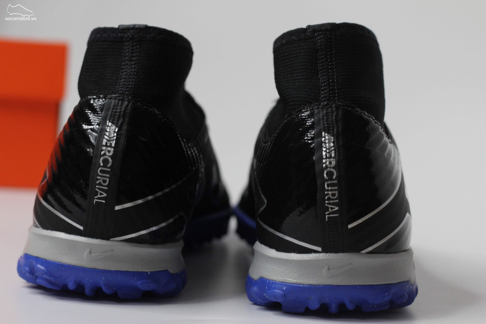 Nike Mercurial Superfly 9 Academy TF Zoom màu đen xanh DJ5629-040