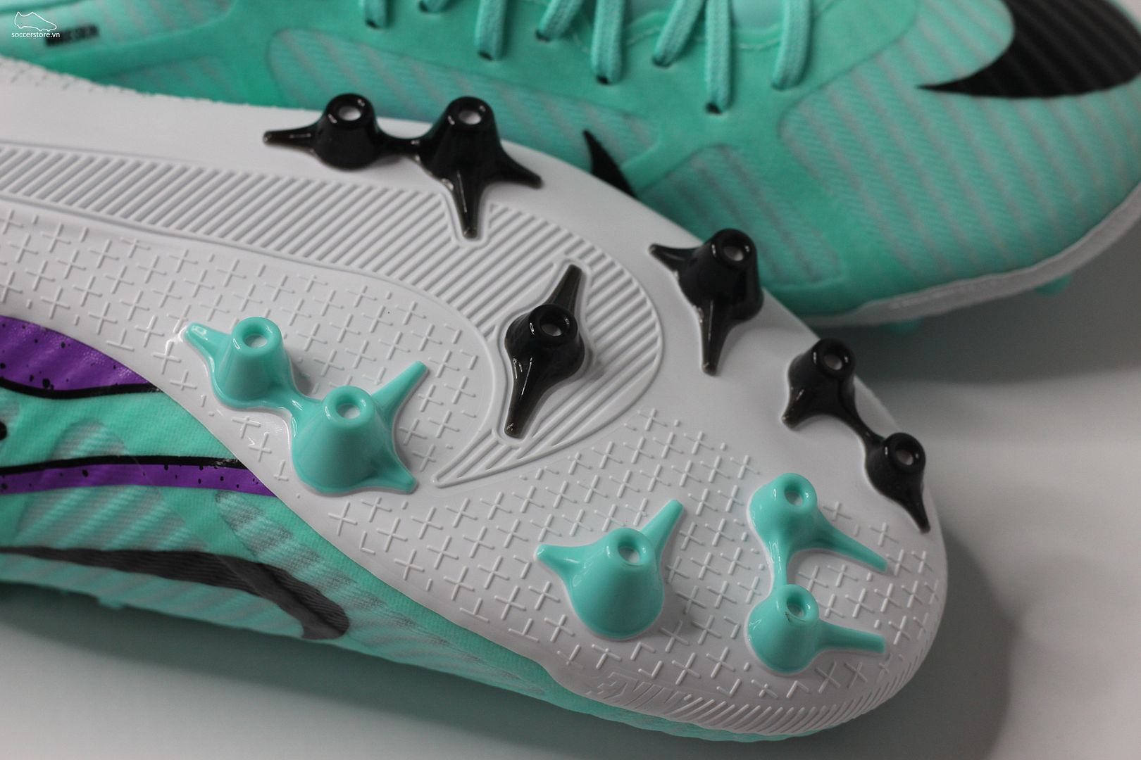 Nike Mercurial Vapor 15 Academy AG Air Zoom màu xanh mint– Peak Ready pack DJ5630-300